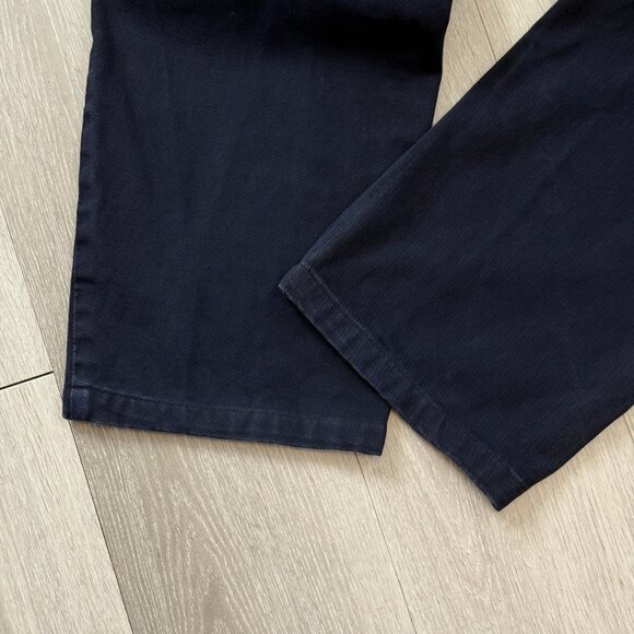 Vintage Versace Jeans Couture Straight Leg Navy Blue Jeans Pants - Size 38x32 - Picture 5 of 12